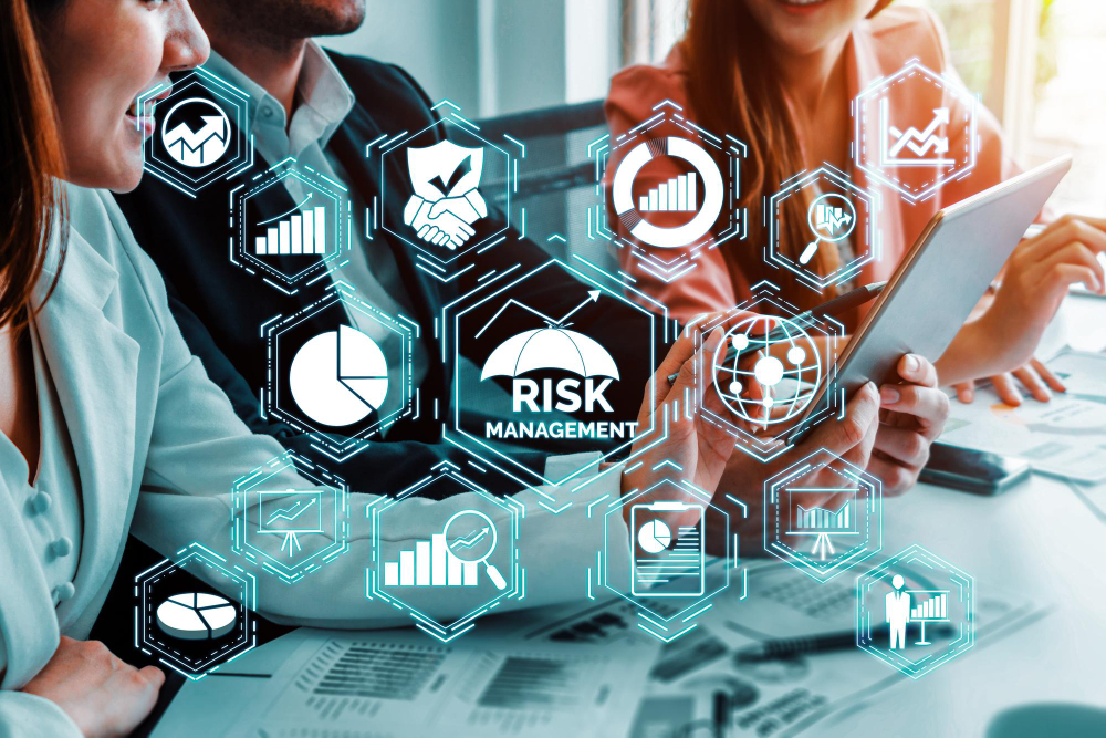 Gráficos con las categorías de riesgos empresariales