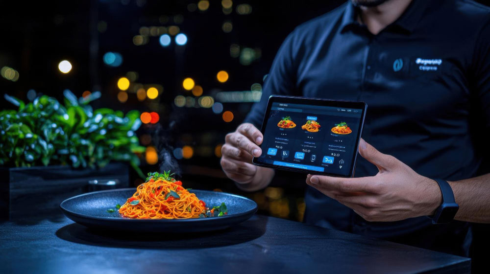 Cocineros y meseros apoyándose en la inteligencia artificial para el buen desempeño de los restaurantes